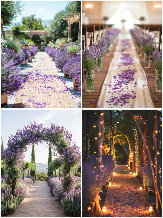 allestimenti matrimonio a tema lavanda